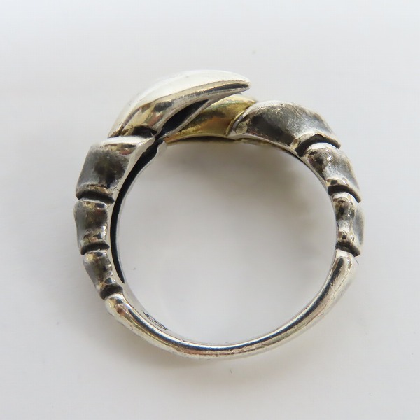 実際に弊社で買取させて頂いたBloody Mary/ブラッディマリー K18 サファイア スシュムナークローリング/15.5号の画像 5枚目