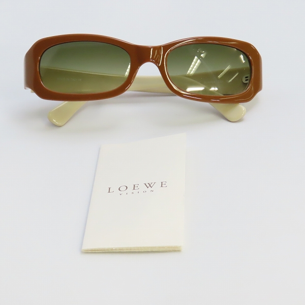 実際に弊社で買取させて頂いた（5）LOEWE/ロエベ サングラス アイウェア SLW506 COL.D23の画像 9枚目