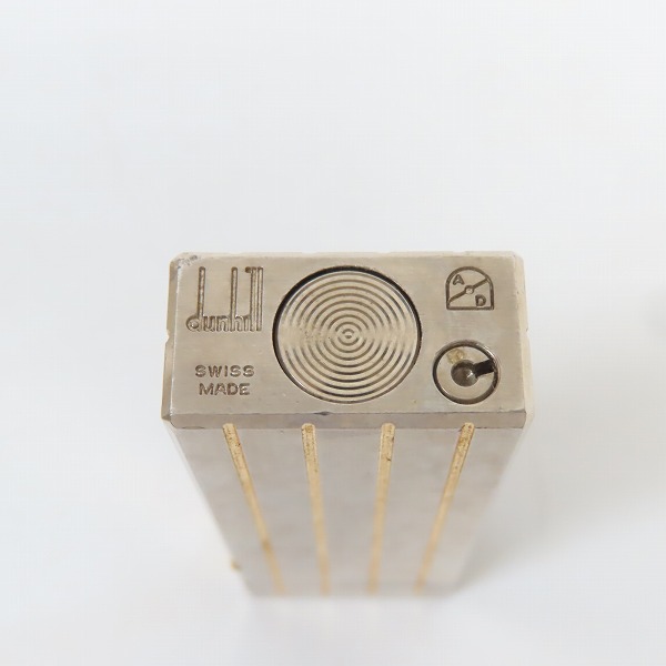 実際に弊社で買取させて頂いたdunhill/ダンヒル サイドローラーガスライター ストライプの画像 5枚目