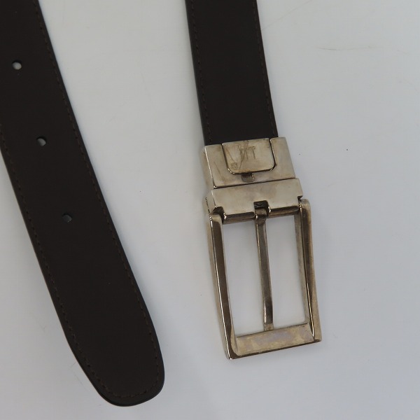 実際に弊社で買取させて頂いたdunhill/ダンヒル ピンバックル レザーベルトの画像 2枚目