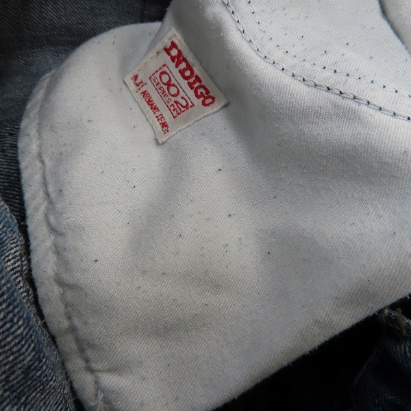 実際に弊社で買取させて頂いたARMANI JEANS/アルマーニジーンズ ロゴメタル デニムパンツ 3点セットの画像 4枚目