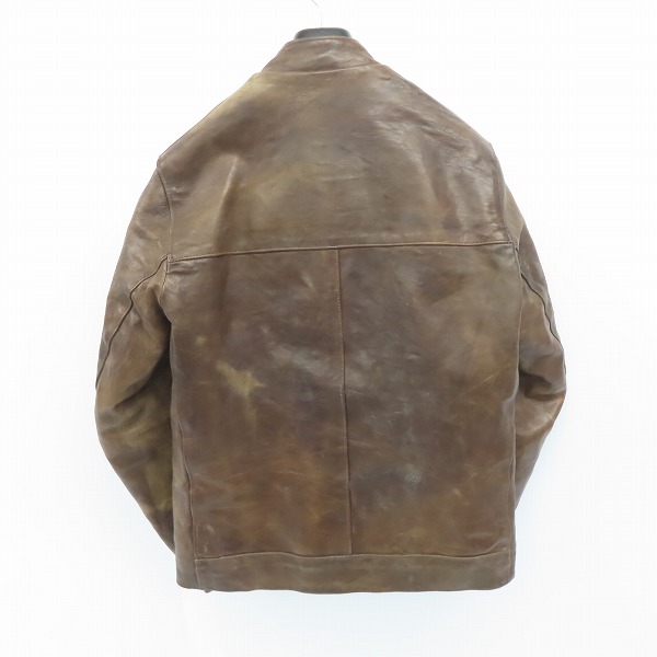 実際に弊社で買取させて頂いたLewis Leathers/ルイスレザー UNITED ARROWS/ユナイテッドアローズ シングルライダースジャケット 2の画像 1枚目