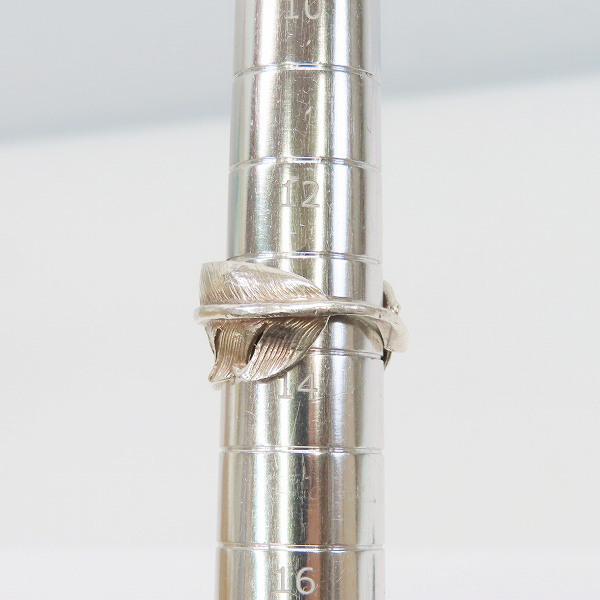 実際に弊社で買取させて頂いたFIRST ARROW'S/ファーストアローズ K18付 フェザー リングの画像 7枚目