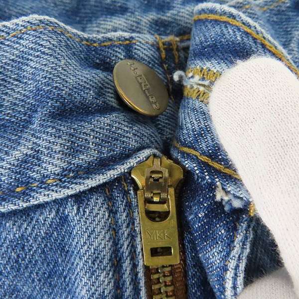 実際に弊社で買取させて頂いたCarhartt/カーハート TRADITIONAL-FIT TAPERED LEG JEAN デニムパンツ B18-STW/38×30の画像 6枚目