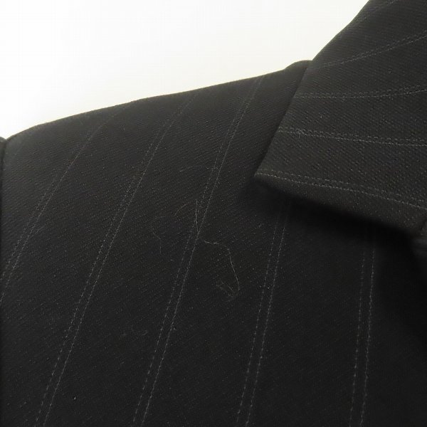 実際に弊社で買取させて頂いたGIORGIO ARMANI/ジョルジオアルマーニ  ストライプ柄 ジャケット/パンツ/44 セットアップスーツの画像 7枚目