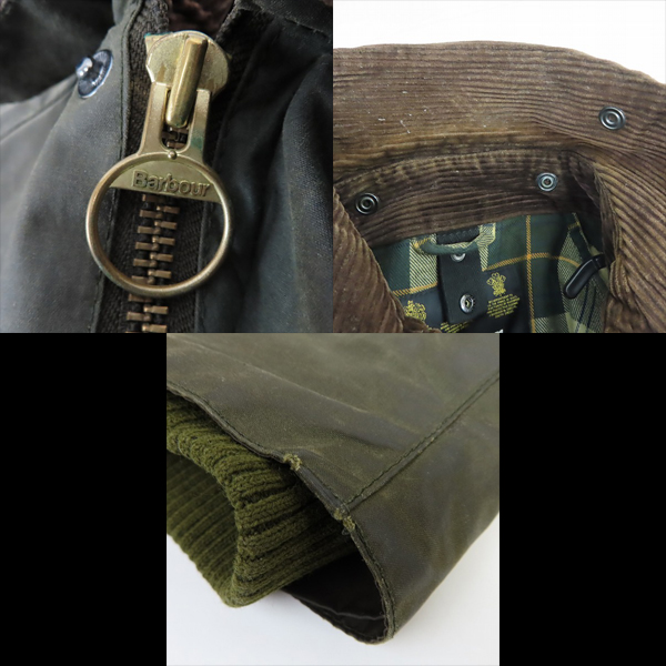 実際に弊社で買取させて頂いたBarbour/バブアー BEDALE JACKET/ビデイルジャケット 1302107/36の画像 6枚目