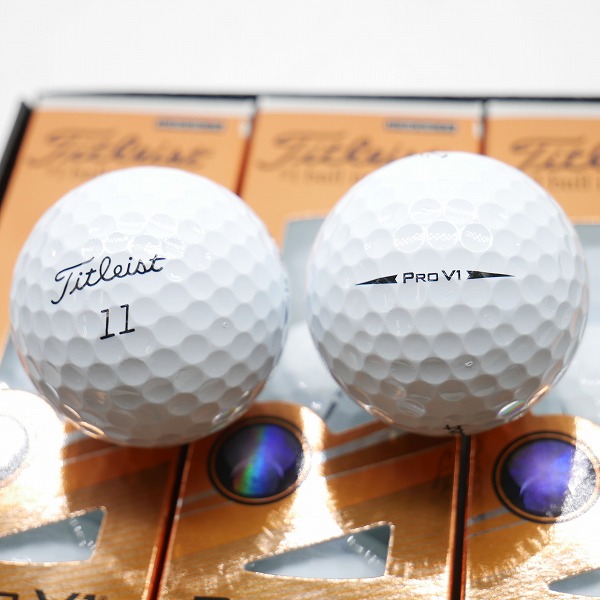 実際に弊社で買取させて頂いた【未使用】Titleist/タイトリスト PRO V1 ゴルフボール 1ダースの画像 1枚目