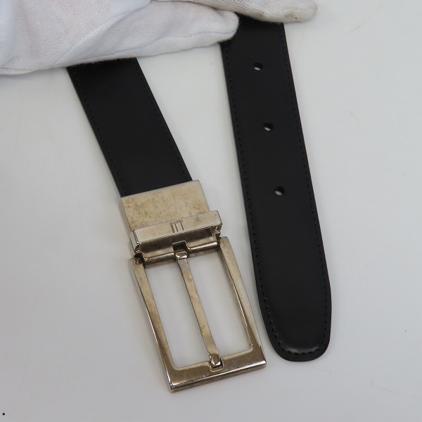 実際に弊社で買取させて頂いたdunhill/ダンヒル ピンバックル レザーベルトの画像 1枚目