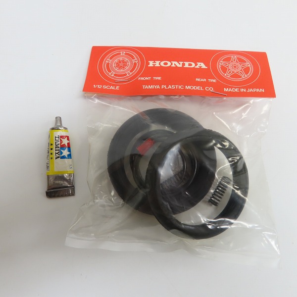 実際に弊社で買取させて頂いた【未組立】TAMIYA/タミヤ 小鹿タミヤ 1/12スケール ホンダ RS1000 耐久レーサーの画像 3枚目