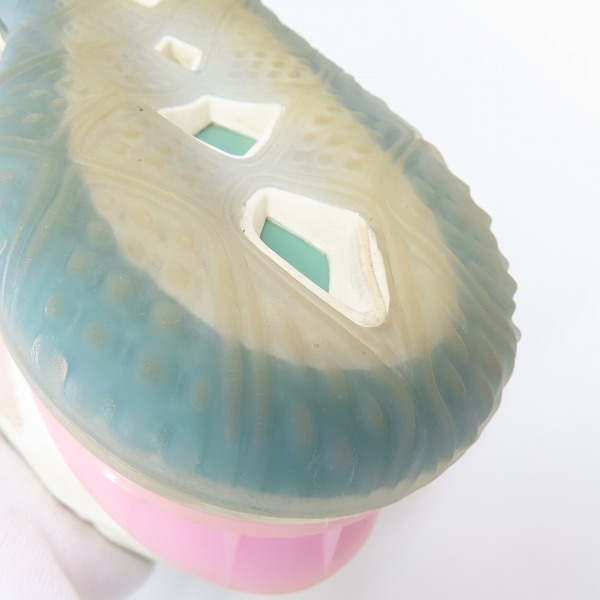 実際に弊社で買取させて頂いたATMOS×NIKE/アトモス×ナイキ レブロン 18ロー "サクラ" ペール アイボリー-ライト アークティック CV7564-101/28.0の画像 6枚目