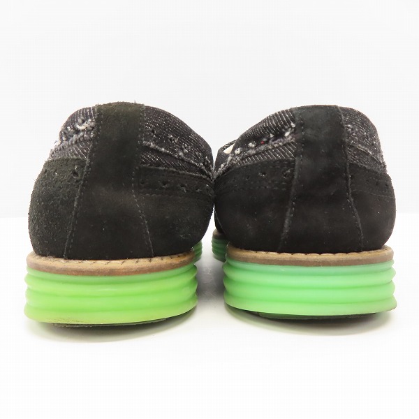 実際に弊社で買取させて頂いたARMANI JEANS/アルマーニ ジーンズ ウイングチップ エンブレム スニーカー/41の画像 1枚目