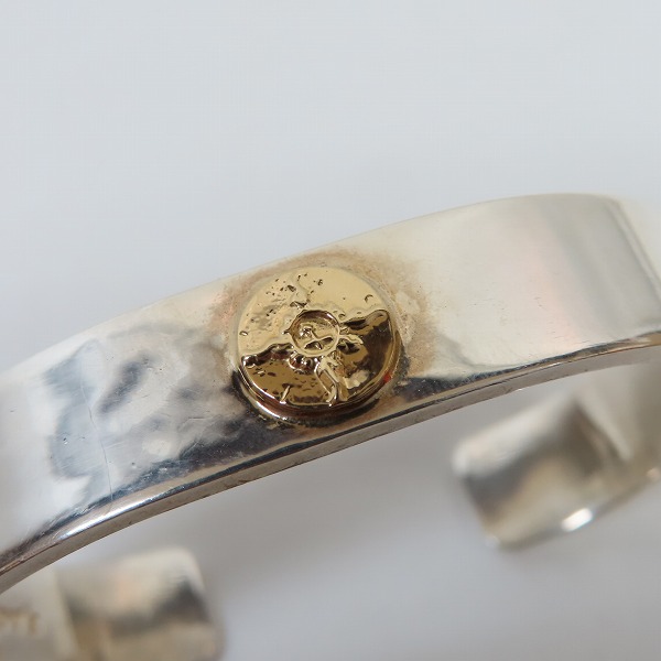 実際に弊社で買取させて頂いたFIRST ARROW's/ファーストアローズ K18付 プレーンバングルの画像 8枚目