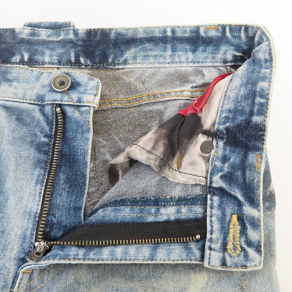 実際に弊社で買取させて頂いたLGB/ルグランブルー ダメージデニムパンツ/29の画像 6枚目