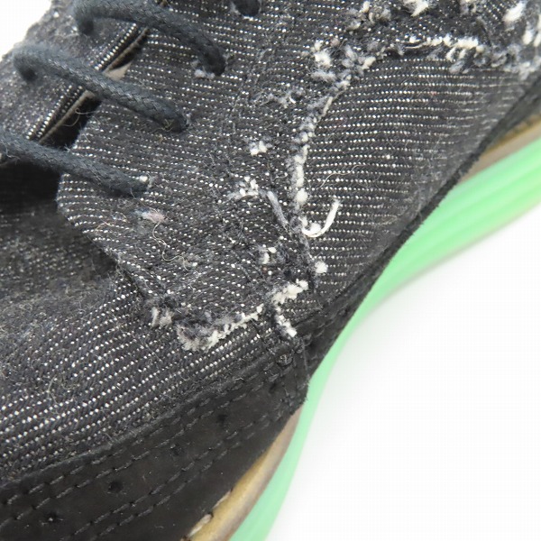 実際に弊社で買取させて頂いたARMANI JEANS/アルマーニ ジーンズ ウイングチップ エンブレム スニーカー/41の画像 6枚目