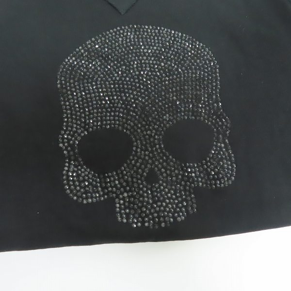 実際に弊社で買取させて頂いたHYDROGEN/ハイドロゲン スカル スタッズ スウェット/トレーナー ブラック/Sの画像 7枚目