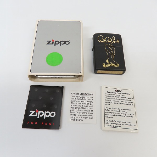 実際に弊社で買取させて頂いたZIPPO/ジッポー Paul Reed Smith/ポールリードスミス 20th ANNIVERSARY 2005年製の画像 6枚目