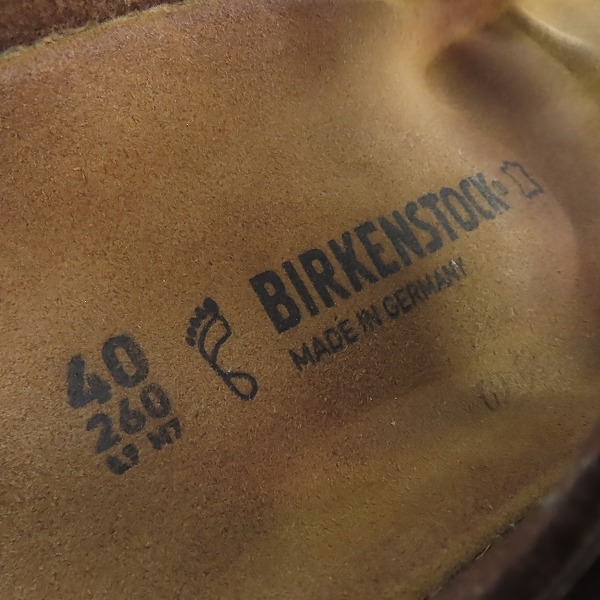 実際に弊社で買取させて頂いたBIRKENSTOCK/ビルケンシュトック レザー サンダル 26の画像 5枚目
