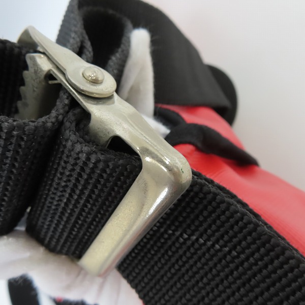 実際に弊社で買取させて頂いたManhattan Portage/マンハッタンポーテージ メッセンジャーバッグ レッドの画像 7枚目