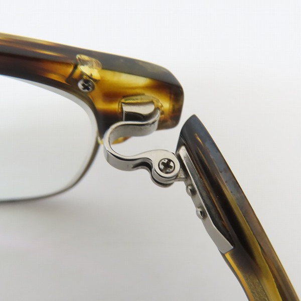 実際に弊社で買取させて頂いた999.9/フォーナインズ サーモント メガネフレーム/アイウェア M-15の画像 5枚目