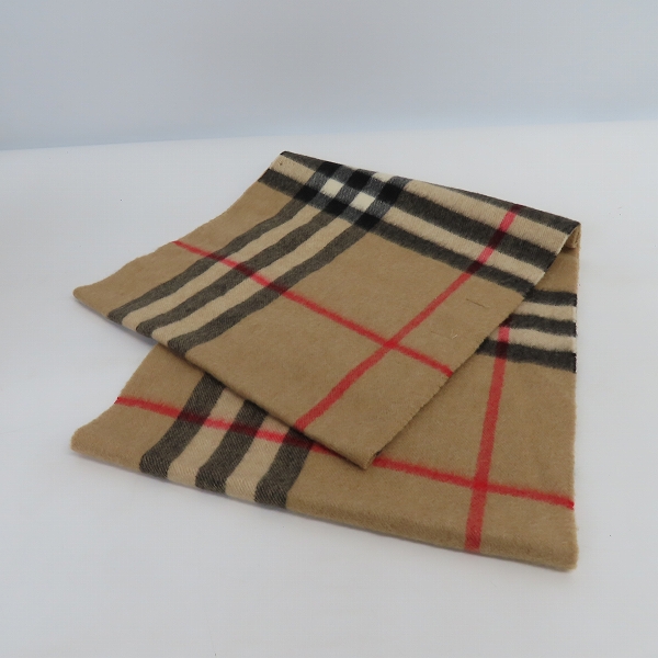 実際に弊社で買取させて頂いたBURBERRY/バーバリー カシミア スヌード