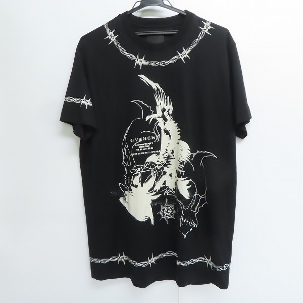 実際に弊社で買取させて頂いたGIVENCHY/ジバンシィ GOTHIC OVERSIZED T-shirt Tシャツ BM71663Y6B/XXS