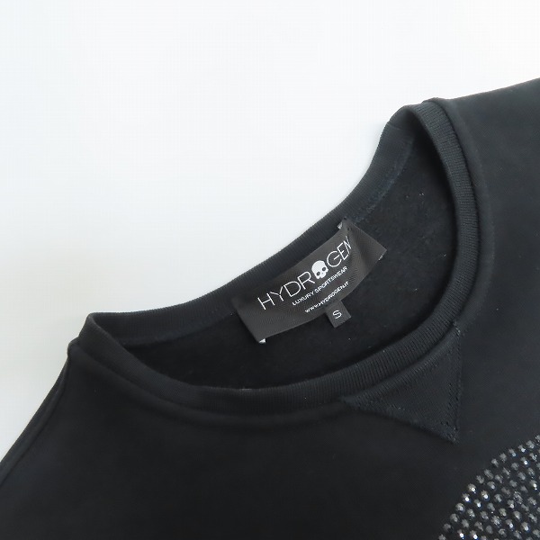 実際に弊社で買取させて頂いたHYDROGEN/ハイドロゲン スカル スタッズ スウェット/トレーナー ブラック/Sの画像 5枚目