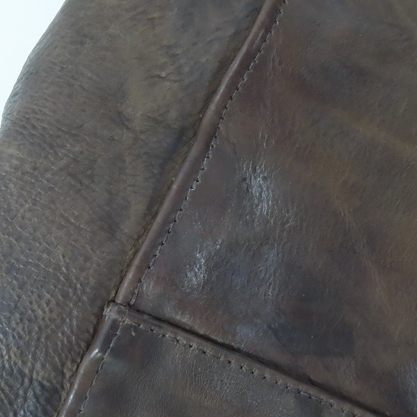 実際に弊社で買取させて頂いたLewis Leathers/ルイスレザー UNITED ARROWS/ユナイテッドアローズ シングルライダースジャケット 2の画像 6枚目