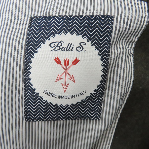 実際に弊社で買取させて頂いたEDIFICE/エディフィス  メルトンウール チェスターコート BALLIS 16-020-300-1010-3-0/Lの画像 3枚目