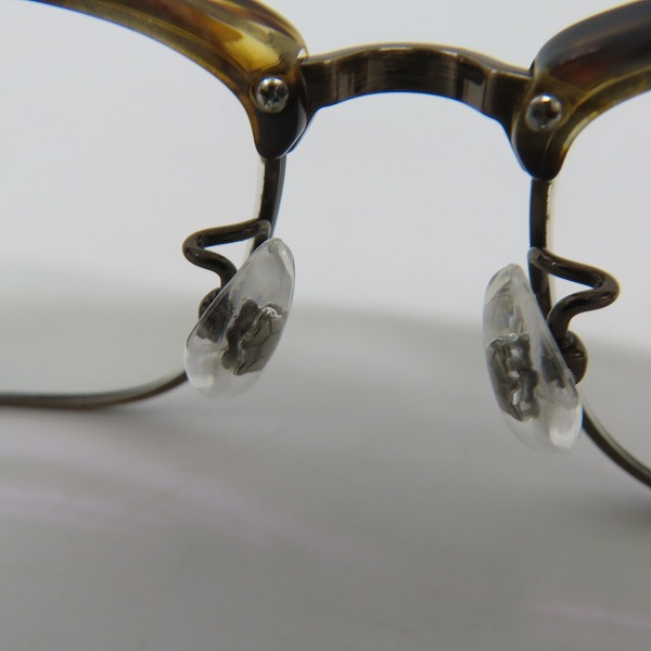 実際に弊社で買取させて頂いた999.9/フォーナインズ サーモント メガネフレーム/アイウェア M-15の画像 4枚目