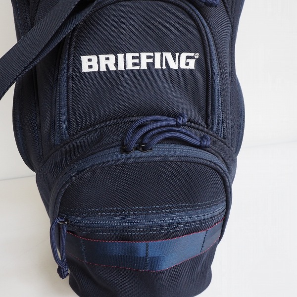 実際に弊社で買取させて頂いたBRIEFING/ブリーフィング CR-5 ゴルフ 9.5型 5分割キャディバッグ ネイビーの画像 5枚目