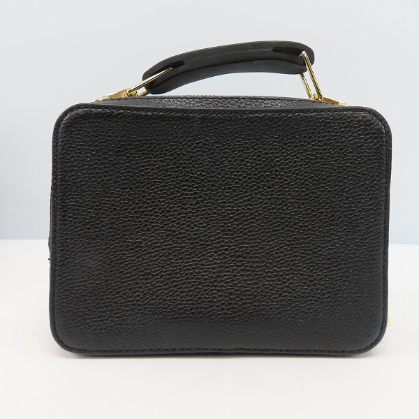 実際に弊社で買取させて頂いたMARC JACOBS/マークジェイコブス テクスチャードボックス ハンドバッグ/ショルダーバッグ ウェビングストラップ付 M0014840の画像 1枚目