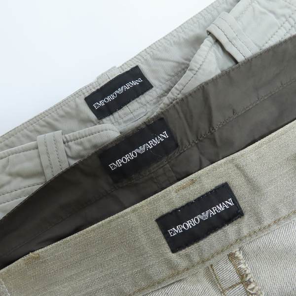 実際に弊社で買取させて頂いたEMPORIO ARMANI/エンポリオアルマーニ デニムパンツ等 3点セットの画像 2枚目