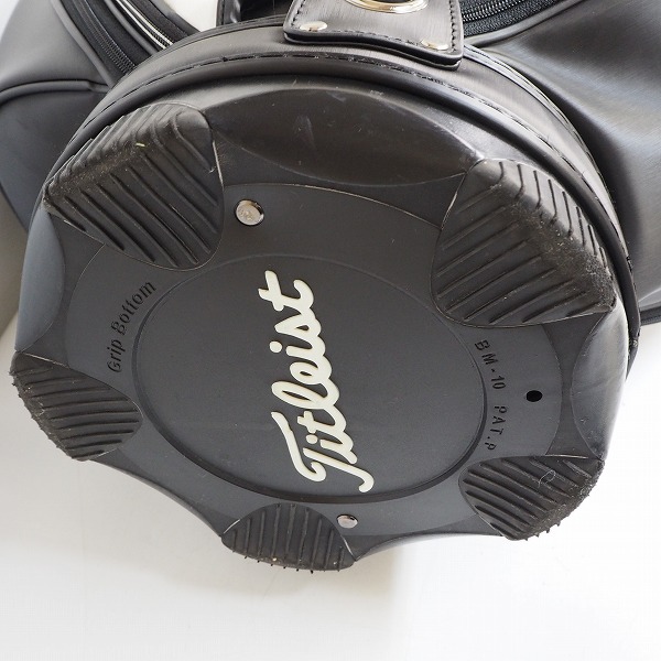 実際に弊社で買取させて頂いたTitleist/タイトリスト CB810 9.5型 5分割ツアーキャディバッグ ブラックｘホワイトの画像 8枚目