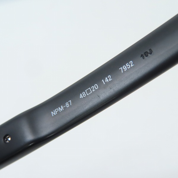 実際に弊社で買取させて頂いた999.9/フォーナインズ NPM-87 ネオプラスチックフレーム/度入り/眼鏡/メガネフレームの画像 7枚目