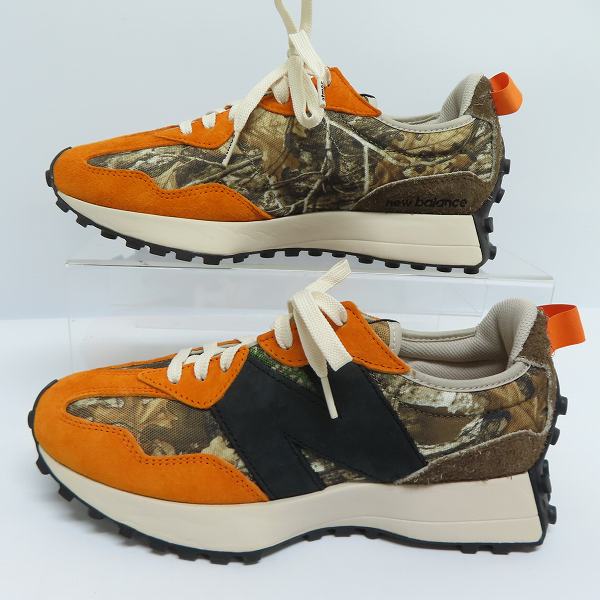 実際に弊社で買取させて頂いた【未使用】New Balance×atmos/ニューバランス×アトモス リアルツリー カモ MS327ART/26.5の画像 3枚目