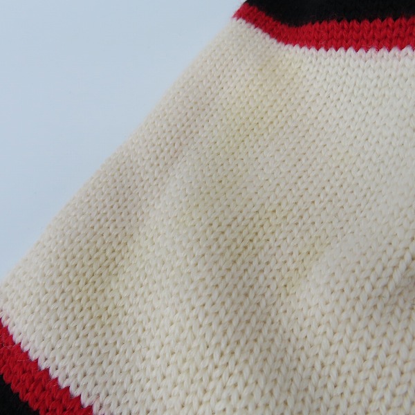 実際に弊社で買取させて頂いた【JPタグ】GIVENCHY/ジバンシィ バンドヘビーセーターフロントロゴニット BM900G400M/Sの画像 6枚目