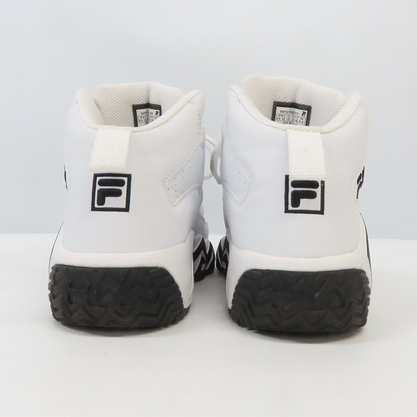 実際に弊社で買取させて頂いたFILA/フィラ JAMAL MASHBURN ハイカットスニーカー MFW17002-001/23.5の画像 1枚目