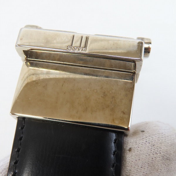 実際に弊社で買取させて頂いたdunhill/ダンヒル ピンバックル レザーベルトの画像 6枚目