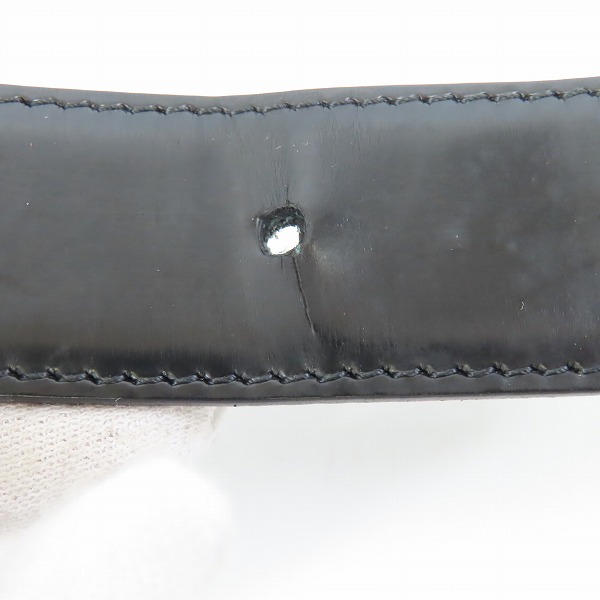 実際に弊社で買取させて頂いたdunhill/ダンヒル ピンバックル レザーベルトの画像 5枚目