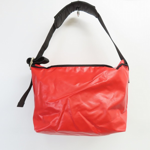 実際に弊社で買取させて頂いたManhattan Portage/マンハッタンポーテージ メッセンジャーバッグ レッドの画像 1枚目