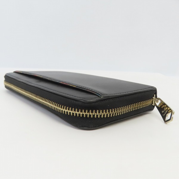 実際に弊社で買取させて頂いたPaul Smith/ポールスミス レザーラウンドファスナー長財布 30PA P073の画像 2枚目