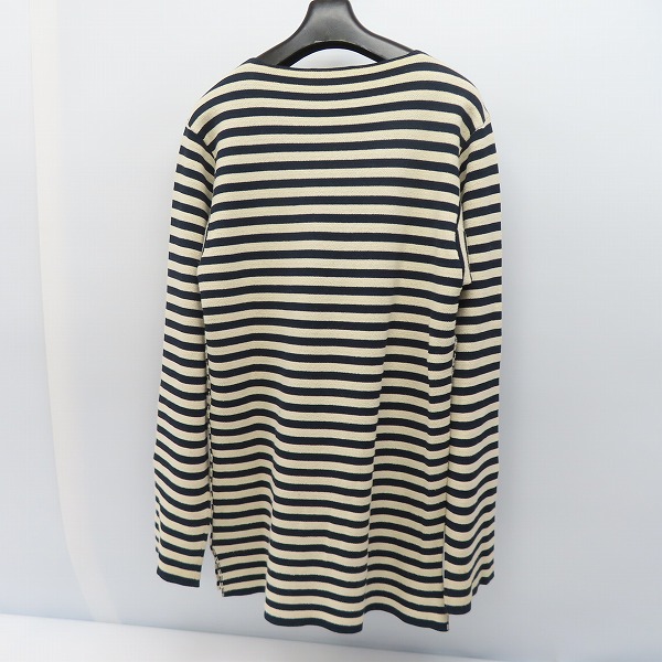 実際に弊社で買取させて頂いた【JPタグ】CELINE/セリーヌ ボーダー クルーネック ニット ワンピース ホワイト ネイビー/XSの画像 1枚目