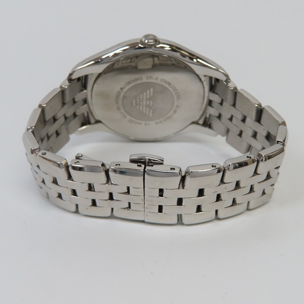 実際に弊社で買取させて頂いたEMPORIO ARMANI/エンポリオアルマーニ クォーツ 腕時計 AR-1706【動作未確認】の画像 2枚目