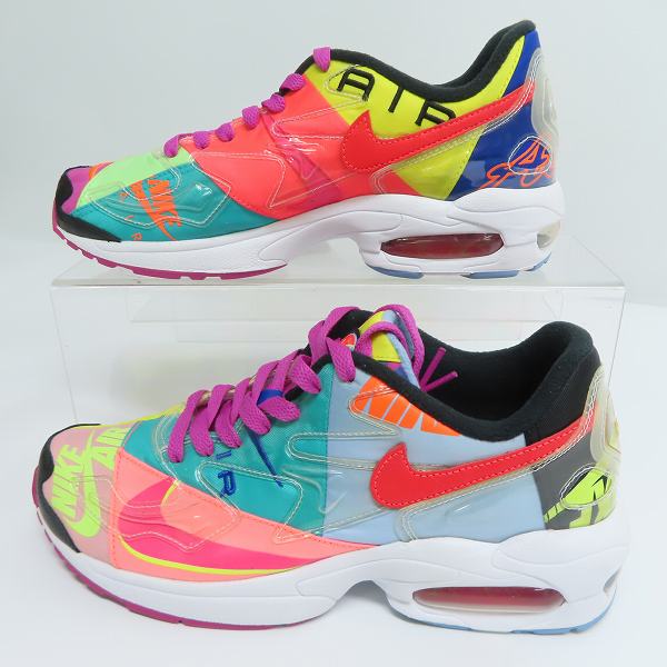 実際に弊社で買取させて頂いたNIKE×atmos/ナイキ×アトモス AIR MAX2 LIGHT QS エアマックス2 CJ6200-001/26の画像 3枚目