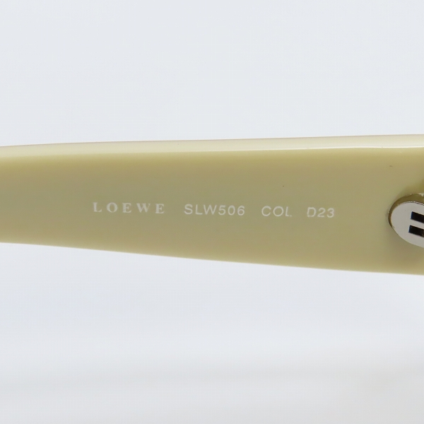 実際に弊社で買取させて頂いた（5）LOEWE/ロエベ サングラス アイウェア SLW506 COL.D23の画像 7枚目