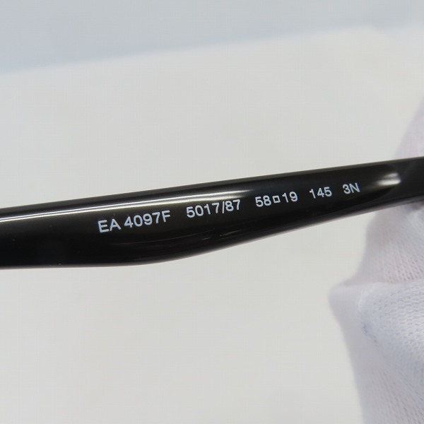 実際に弊社で買取させて頂いたEMPORIO ARMANI/エンポリオアルマーニ サングラス EA4097F の画像 5枚目