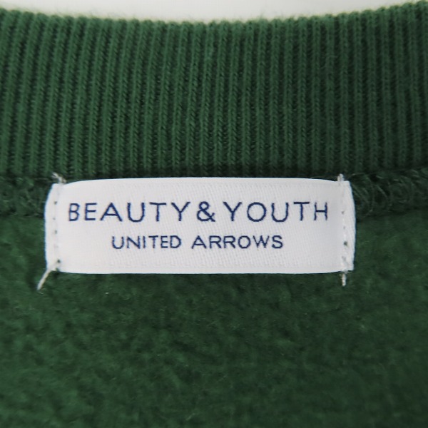 実際に弊社で買取させて頂いたBEAUTY&YOUTH UNITED ARROWS/ビューティーアンドユースユナイテッドアローズ スウェット コットン 1212-199-7689/Mの画像 2枚目