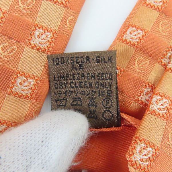 実際に弊社で買取させて頂いたLOEWE/ロエベ 総柄ネクタイの画像 5枚目