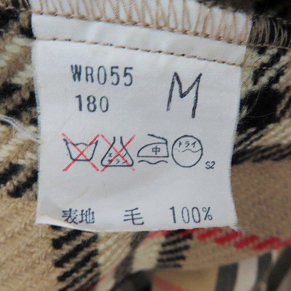 実際に弊社で買取させて頂いたBurberry's/バーバリーズ ノバチェック ライナー付き ステンカラーコートの画像 5枚目