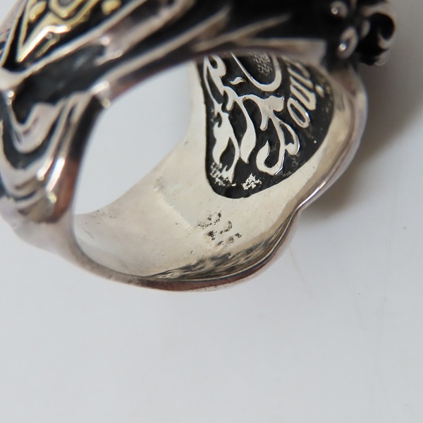 実際に弊社で買取させて頂いたLeathers & Treasures/レザーズアンドトレジャーズ K18/ダイヤパヴェ バロックリングの画像 7枚目